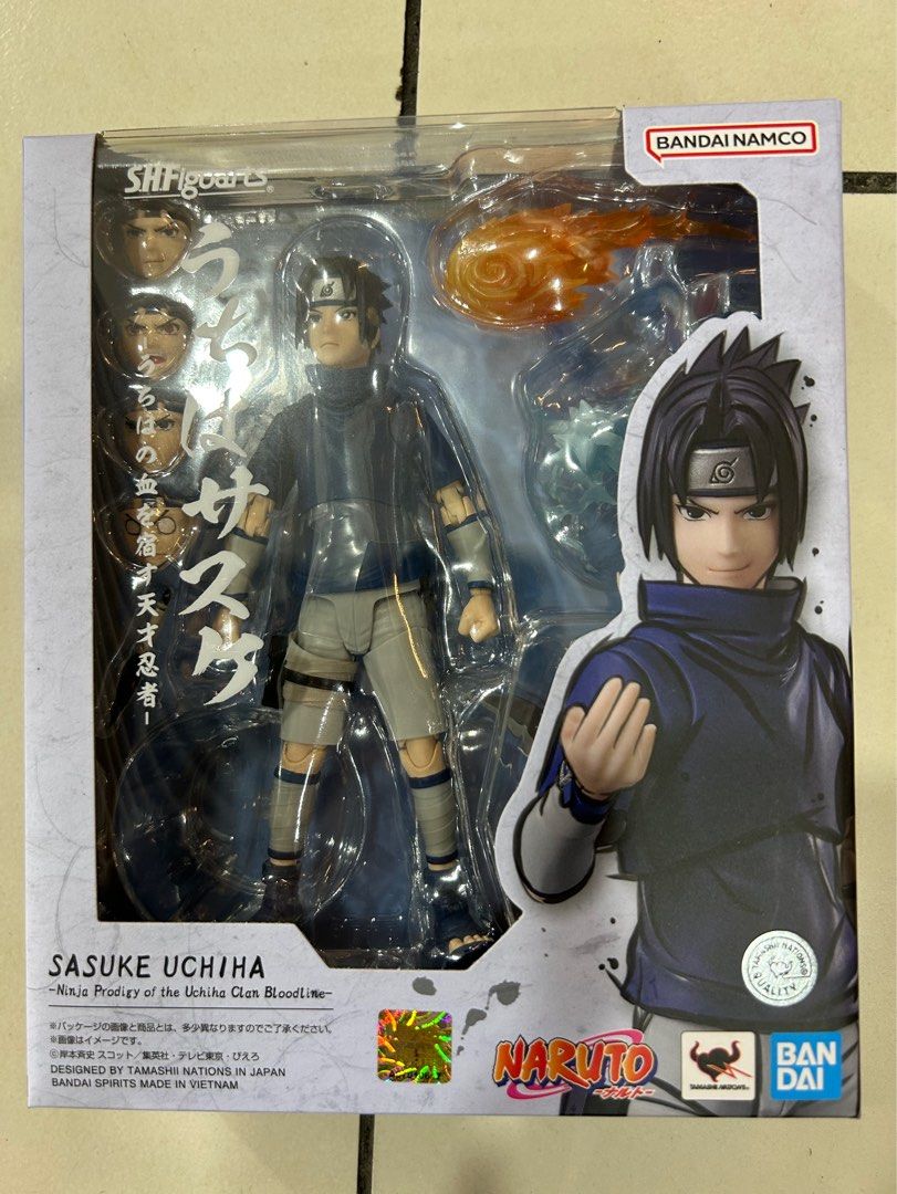 Sasuke Uchiha Ninja Prodigy of the Uchiha Clan Bloodline S.H. Figuarts, Naruto